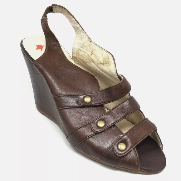 ANTHROPOLOGIE Farylrobin arc wedge sandal - size… - Picture 12 of 12